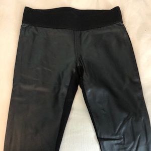 Leather leggings by Club Monaco